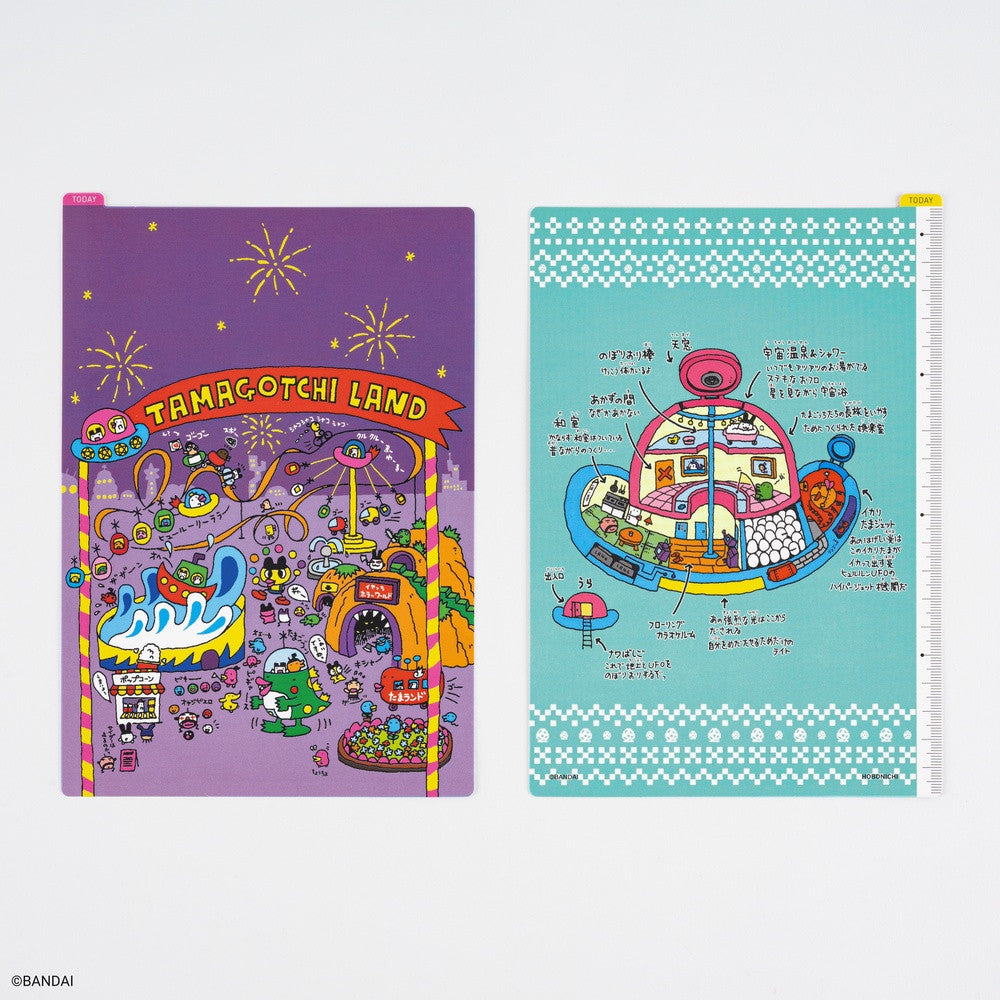 Liniuszek Hobonichi A5 | Tamagotchi: Tamagotchi Land