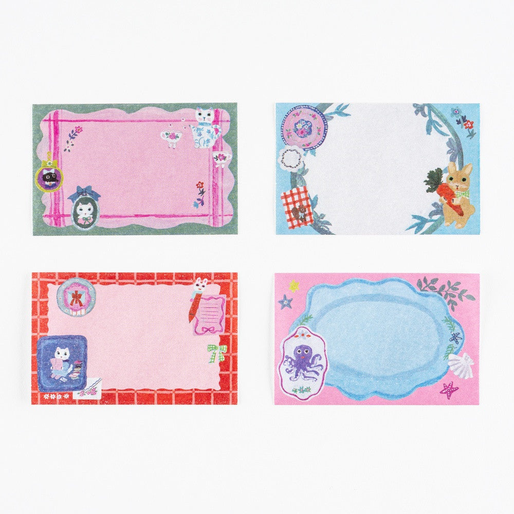 Karteczki indeksujące w rolce Hobonichi | Yumi Kitagishi: White Cat's Table Decorations