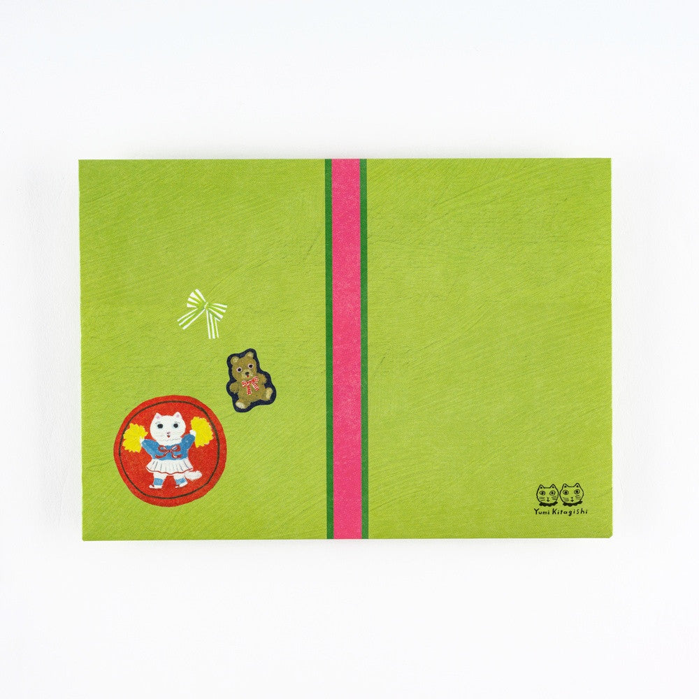 Folder papierowy Hobonichi | Yumi Kitagishi: White Cat