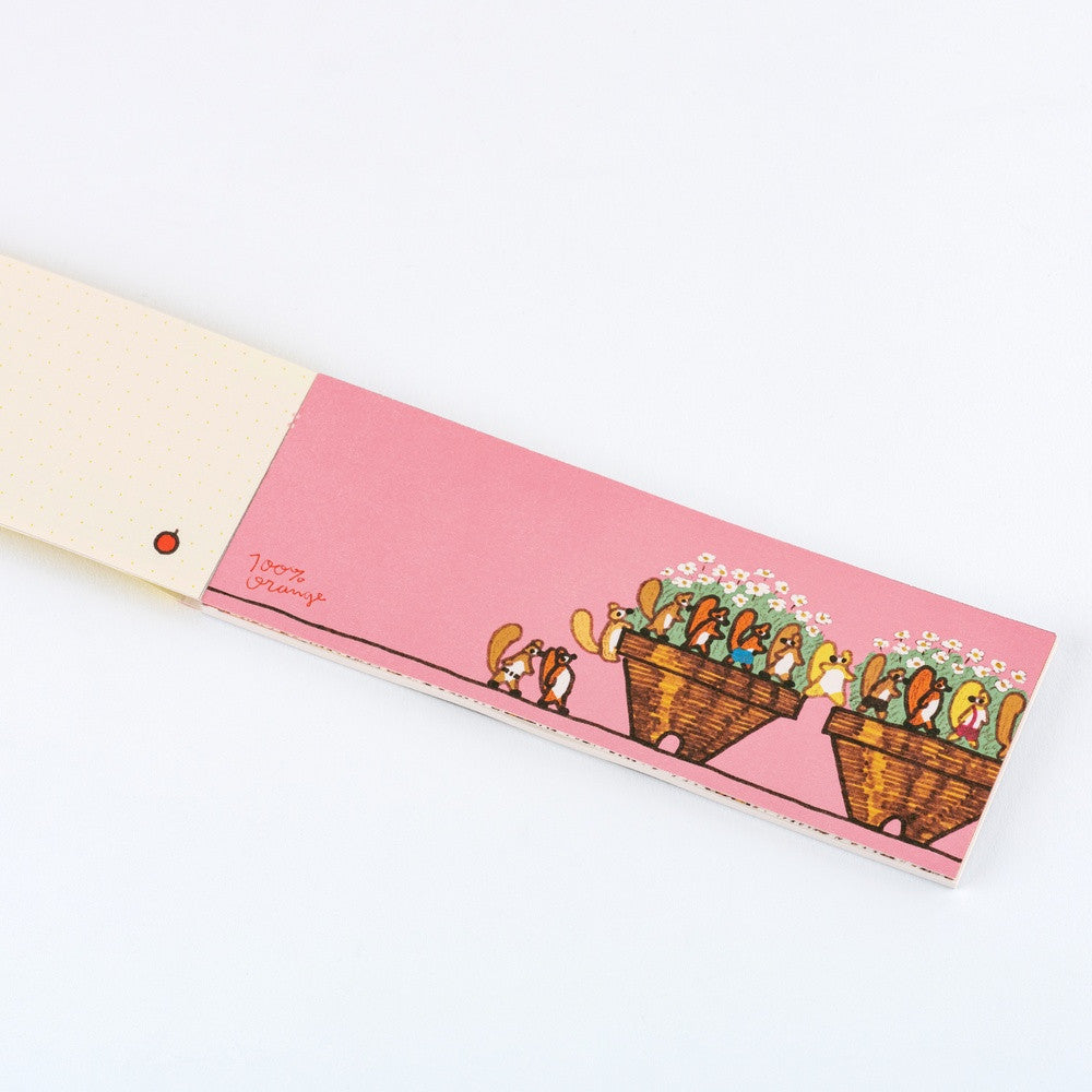 Papeteria Hobonichi | 100%ORANGE: Squirrel's Moving Day