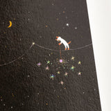 Notatnik Hobonichi A5 | Hiroko Kubota: Another night of falling star sparkles