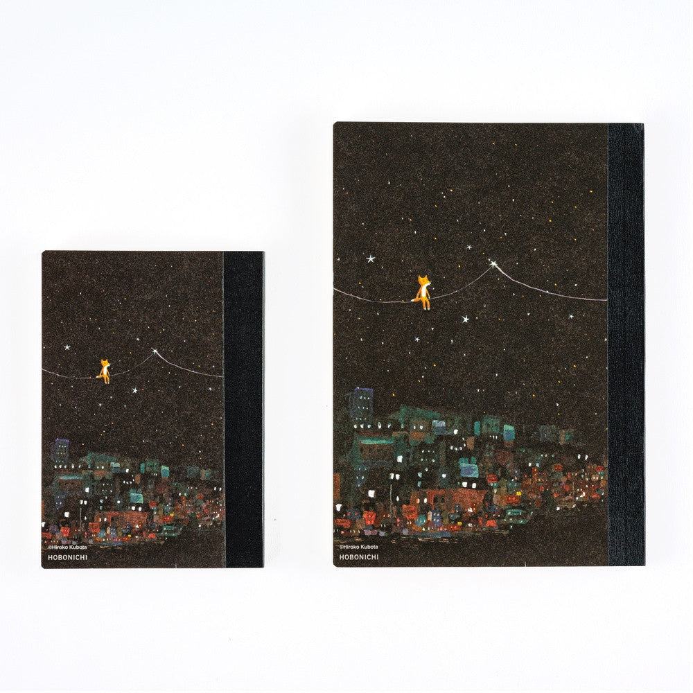 Notatnik Hobonichi A5 | Hiroko Kubota: Another night of falling star sparkles