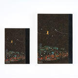 Notatnik Hobonichi A5 | Hiroko Kubota: Another night of falling star sparkles