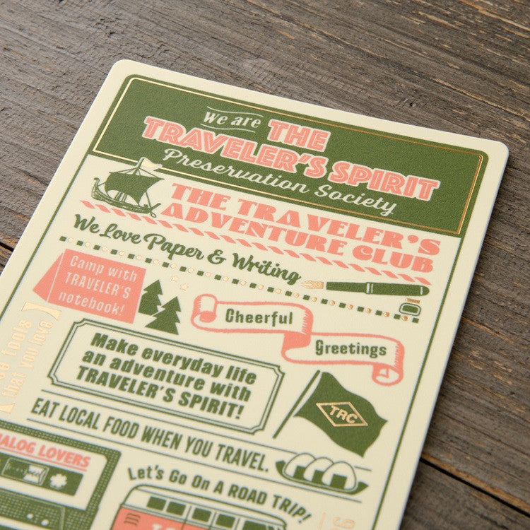 Zakładka Traveler's Notebook Passport Size 2026 | The Traveler's Spirit