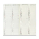 Wkład do Traveler's Noteboook 2026 | Tygodniowy wertykalny