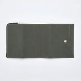 Okładka na notatnik z piórnikiem A5 | Zielona