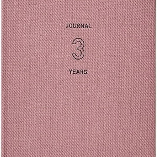 Dziennik 3-letni | Różowy