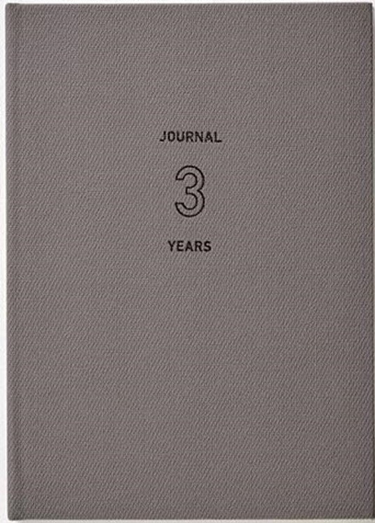 Dziennik 3-letni | Szary