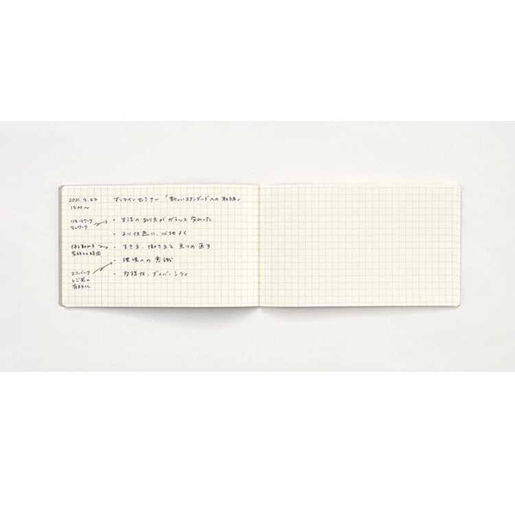 Notatnik poziomy mały | Kratka