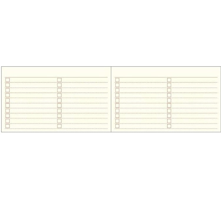 Notatnik poziomy mały | Lista zadań