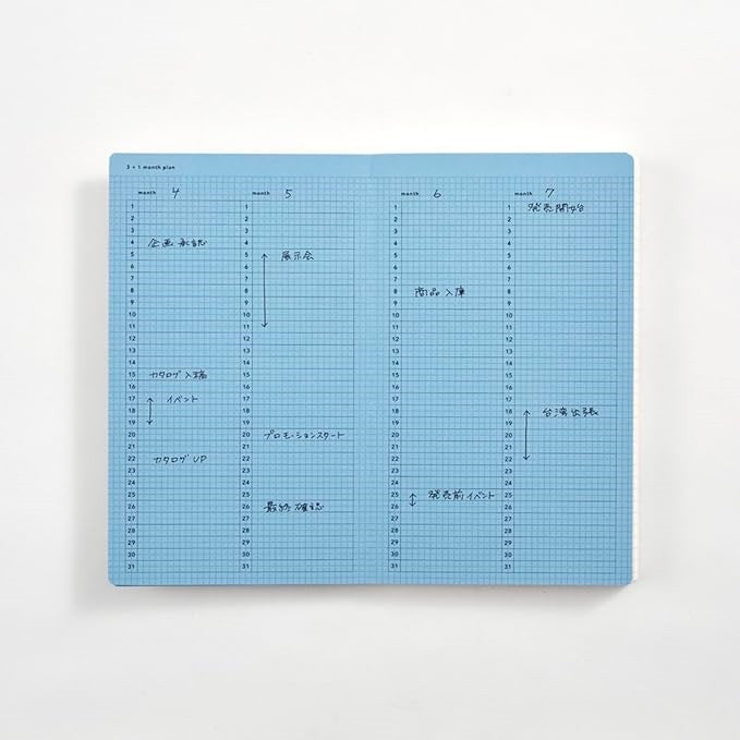 Planer niedatowany 3-miesięczny | Zima