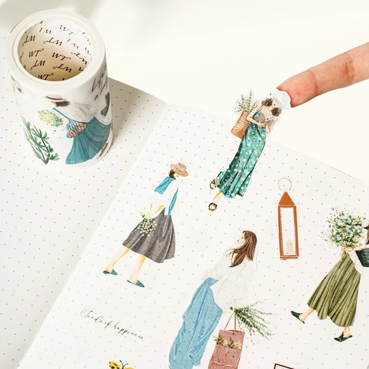 Taśma Washi Pre-Cut | Radosny Spacer