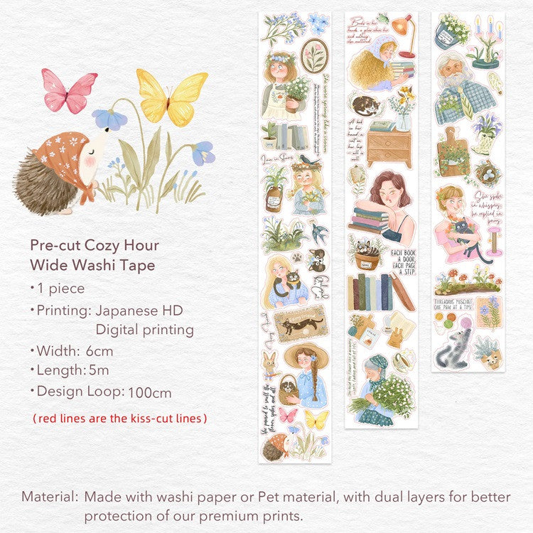 Taśma Washi Pre-Cut | Przyjemne Chwile