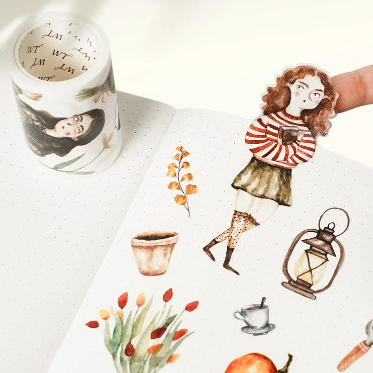 Taśma Washi Pre-Cut | Dyniowe Czary