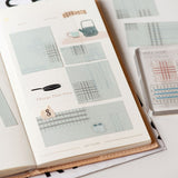 Zestaw stempli silikonowych Icon | Kratka