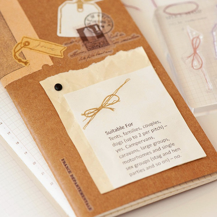 Zestaw stempli silikonowych Icon | Etykietki