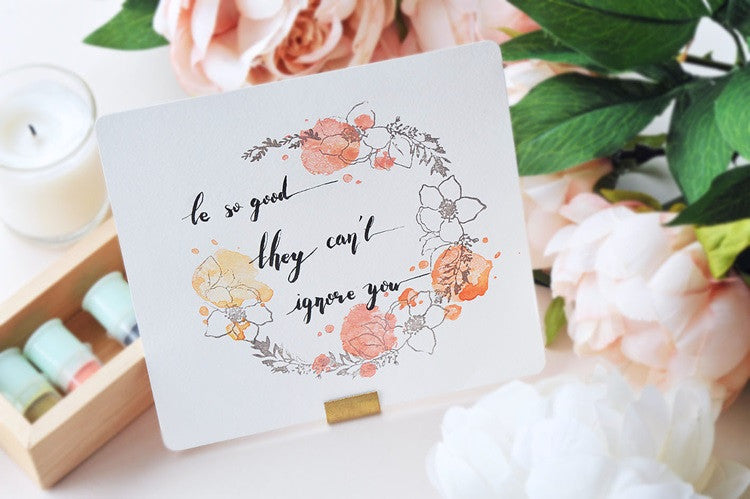 Zestaw stempli silikonowych Icon | Zawilec