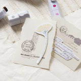 Zestaw stempli silikonowych Icon | Rośliny i napisy