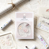 Zestaw stempli silikonowych Icon | Rośliny i napisy