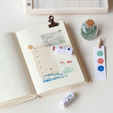 Zestaw tuszy do pieczątek w pisaku | Niebieski-Czerwony-Zielony