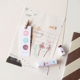 Zestaw tuszy do pieczątek w pisaku | Fioletowy-Zielony-Różowy