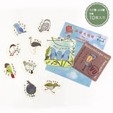 Zestaw naklejek Gatunki zagrożone | Ptaki