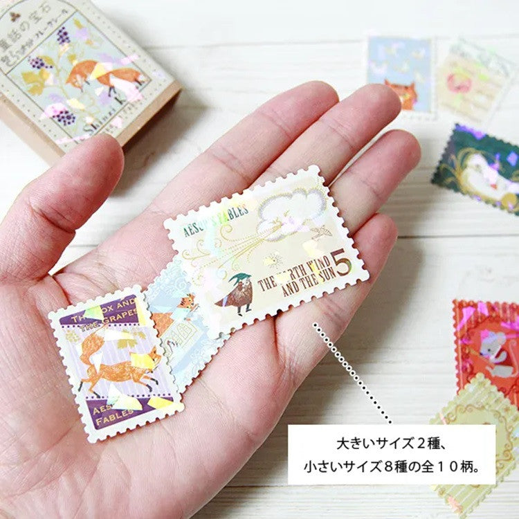 Naklejki w pudełku | Bajki Ezopa