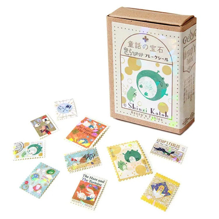 Naklejki w pudełku | Bajki Ezopa 2