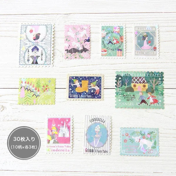 Naklejki w pudełku | Bajki Braci Grimm