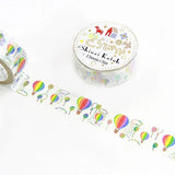 Taśma dekoracyjna | Tęczowe balony