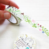 Taśma dekoracyjna z papieru bananowego | Ogród