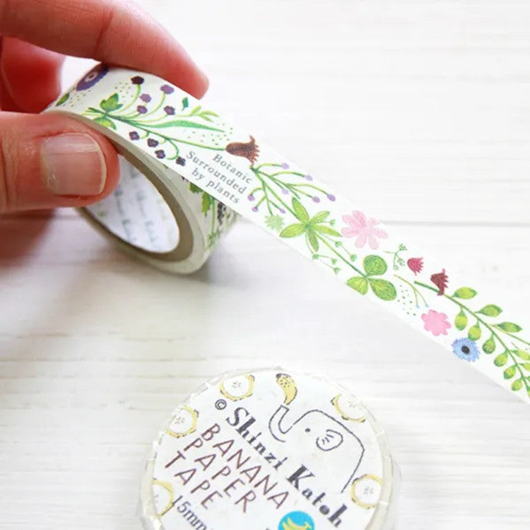 Taśma dekoracyjna z papieru bananowego | Ogród