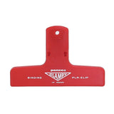 Plastikowy klips zaciskowy penco | Czerwony