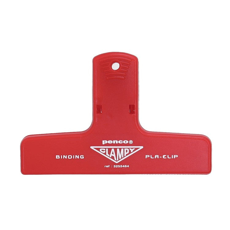 Plastikowy klips zaciskowy penco | Czerwony