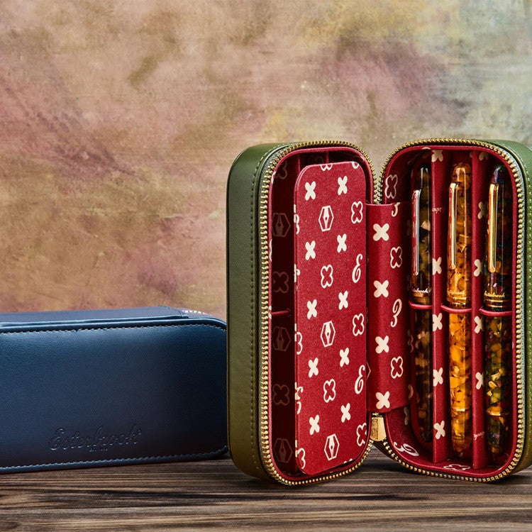 Piórnik na sześć piór Esterbrook Nook British | Moss Green