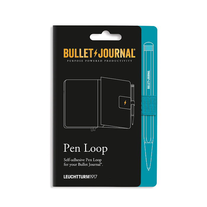 Uchwyt na długopis Leuchtturm1917 Pen Loop Bullet Journal | Turkusowy