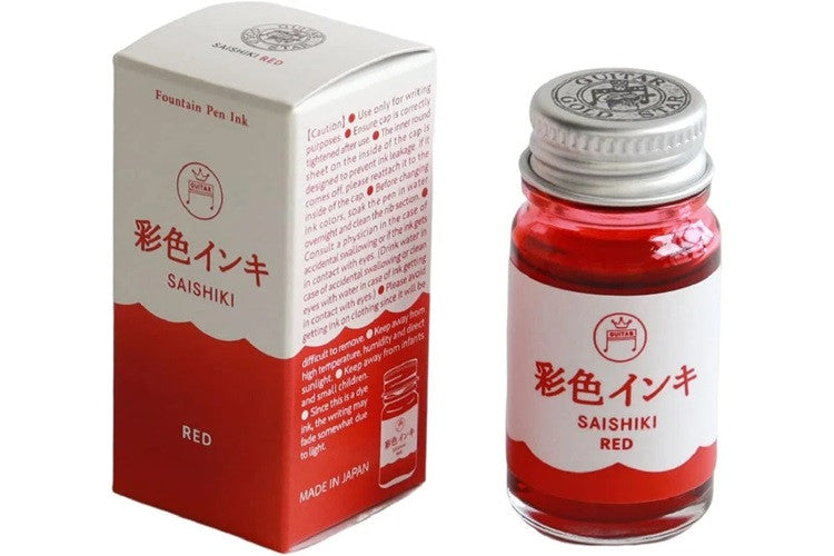 Atrament Teranishi SAISHIKI 12ml | Czerwony