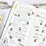 Naklejki Washi w taśmie | Mieszkańcy notatnika 2