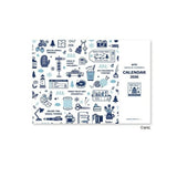 Kalendarz miesięczny na ścianę 2026  Eric Small Things