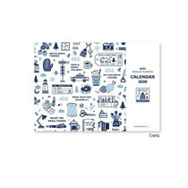 Kalendarz miesięczny na ścianę 2026  Eric Small Things