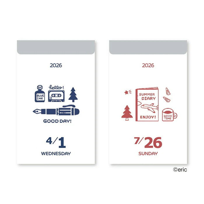 Kalendarz dzienny zrywany 2026 Eric Small Things