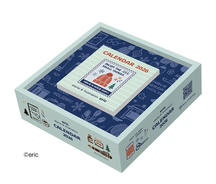 Kalendarz dzienny zrywany 2026 Eric Small Things | Kwadratowy