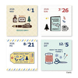 Kalendarz dzienny zrywany 2026 Eric Small Things | Kwadratowy