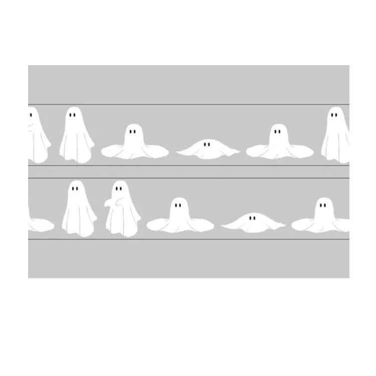 Przeźroczysta taśma dekoracyjna | Białe Duchy