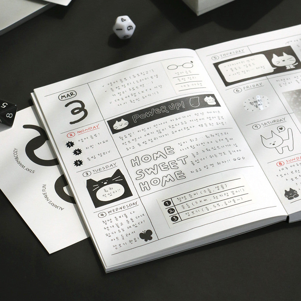 Kalendarz tygodniowy 2026 ICONIC | Doodle