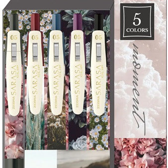 Zestaw długopisów żelowych SARASA Zebra | Calming Moment