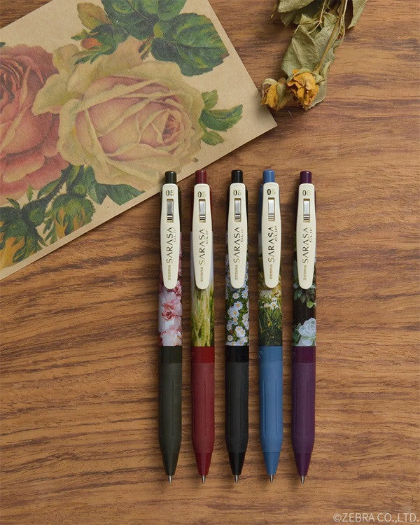 Zestaw długopisów żelowych SARASA Zebra | Calming Moment