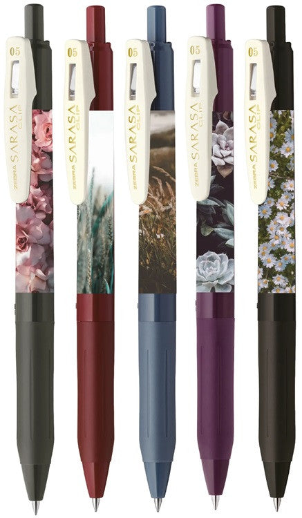 Zestaw długopisów żelowych SARASA Zebra | Calming Moment