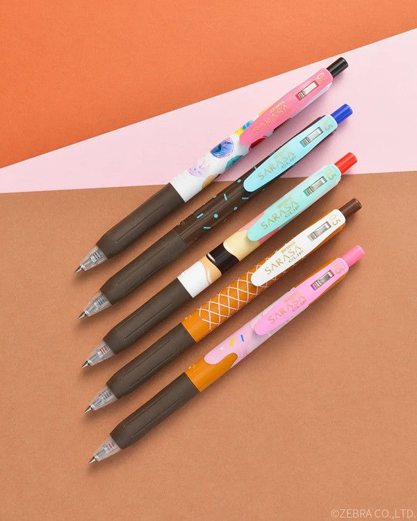 Zestaw długopisów żelowych SARASA Zebra | Ice cream