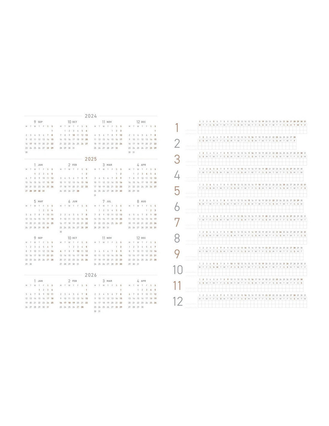 PRZEDSPRZEDAŻ: Kalendarz tygodniowy 2026 Take a Note | A6